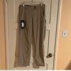NWT Exofficio Nomad Khaki Cargo Pants Size 8 Long UPF 30+